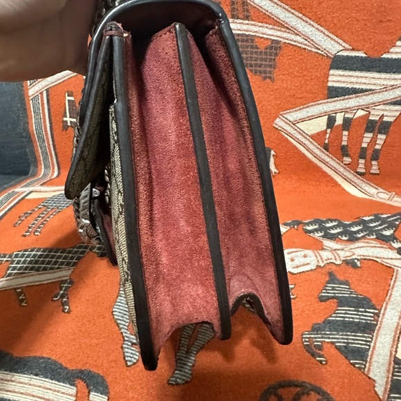 GUCCI ❤️🌟DIONYSUS GG SUPREME BLOOMS W/ SILVER-TONED TIGER HEAD CLOSURE⭐️ - Picture 5 of 14